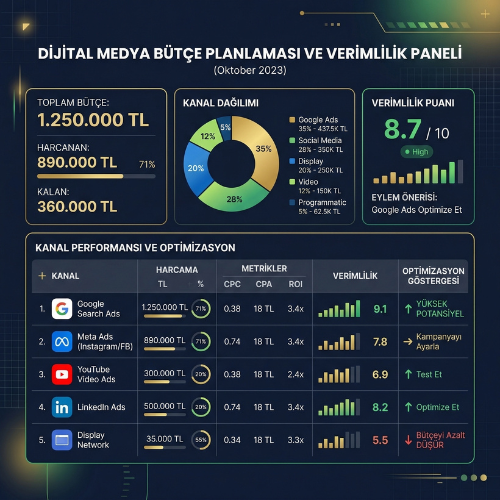 Bütçe Planlaması & Dağılımı
