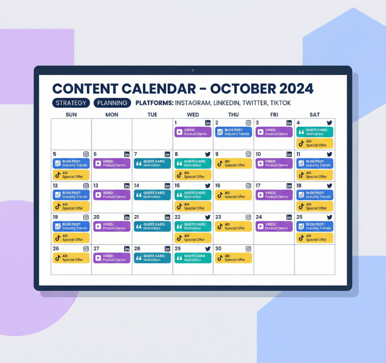 Social Media Strategy & Content Planning