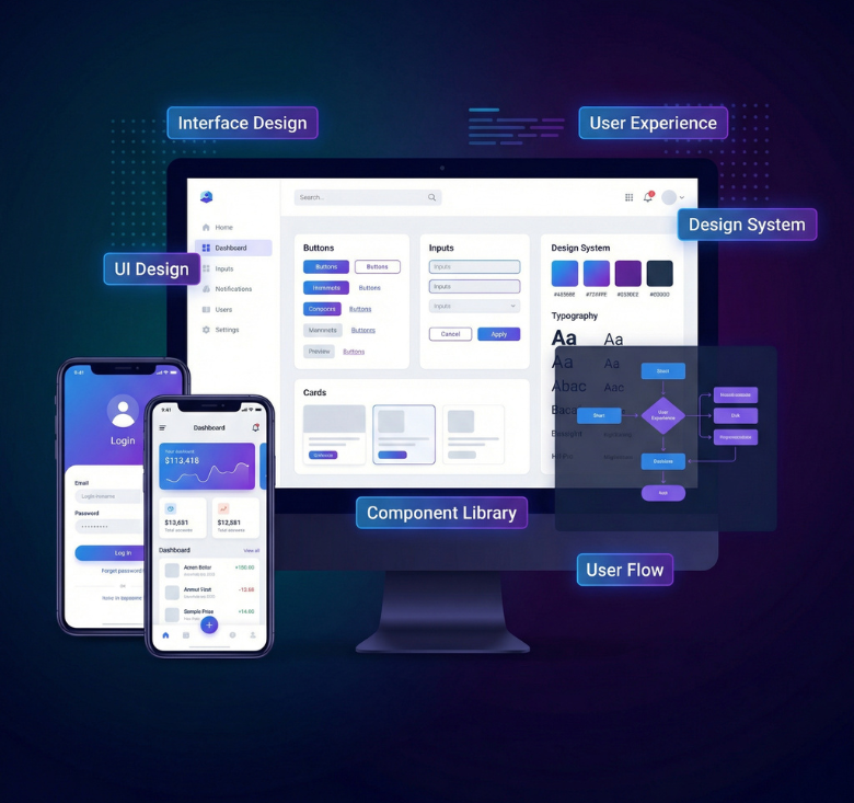 Web & Application Interface Design