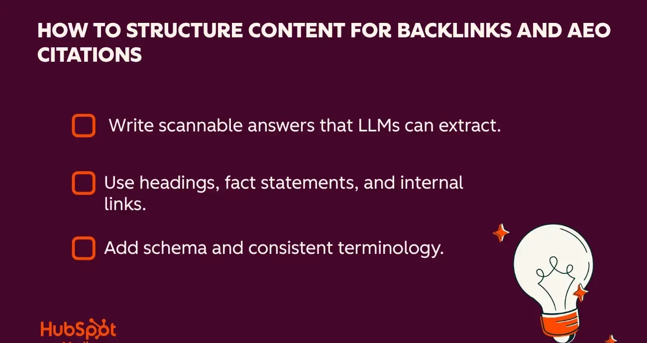 backlinks and aeo how to struction content for aeo citations